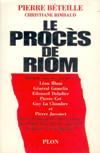 Le procès de Riom - Pierre Béteille