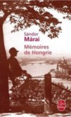 MEMOIRES DE HONGRIE - SANDOR MARAI