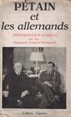 Mémorandum d'Abetz sur les rapports franco-allemands - Otto Abetz