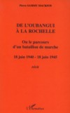 De l'Oubangui à La Rochelle - Pierre Sammy Mackfoy